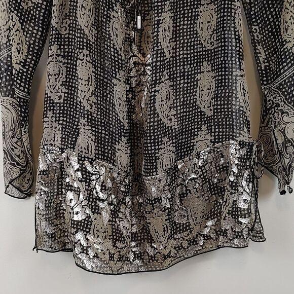 Hale Bob Cabana Semi Sheer Cover-up Tunic - Picture 8 of 12